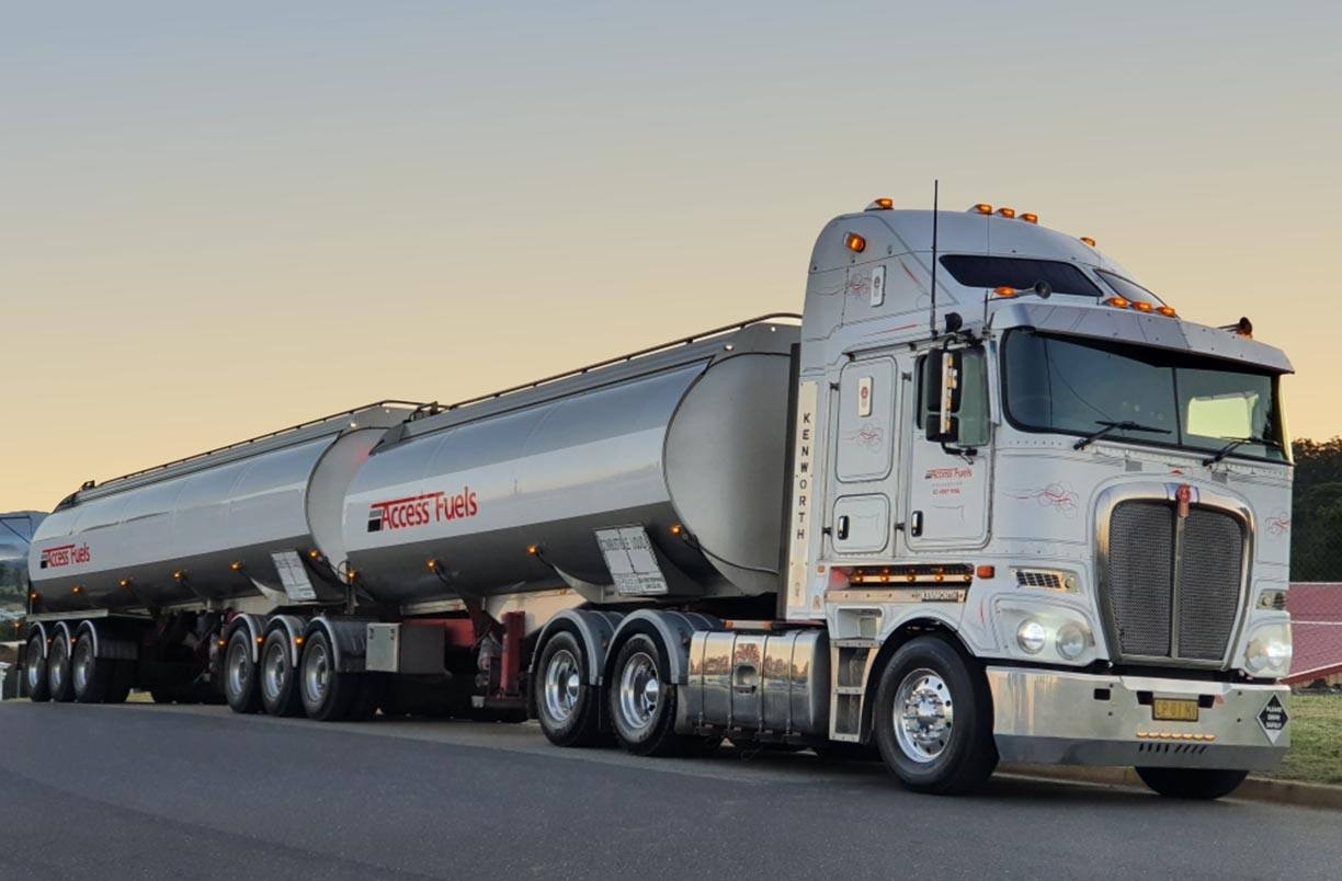 Access Fuels Bulk Fuel Delivery tanker